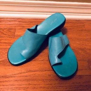Bright Blue Sandals
